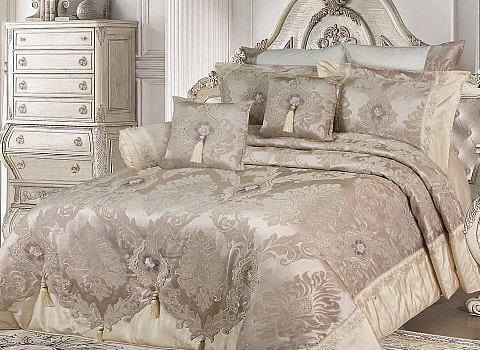 تصویر 3 از روتختی کلاسیک شیک با نقش سنتی و رنگ ملایم